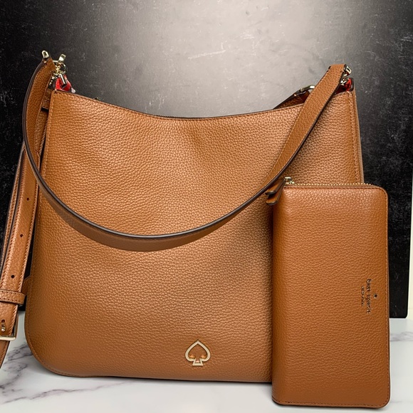 kate spade Handbags - Kate Spade Large Leather Purse and Wallet Set